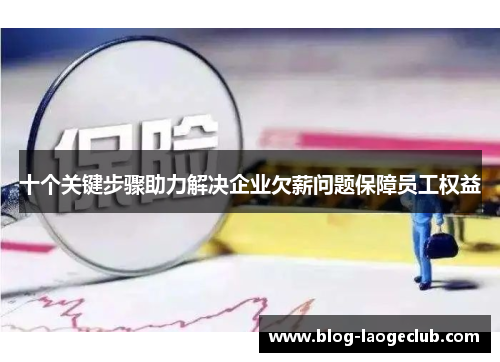 十个关键步骤助力解决企业欠薪问题保障员工权益